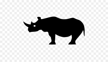 Rhinoceros, Animal, Silhouette, Mammal PNG Rhinoceros, Animal, Silhouette, Mammal PNG