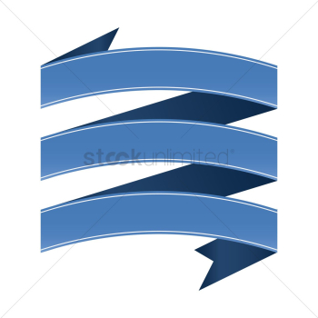 Ribbon banner design Ribbon banner design