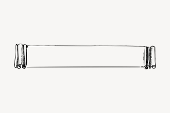 Ribbon banner drawing, vintage illustration | Free Vector Illustration - rawpixel