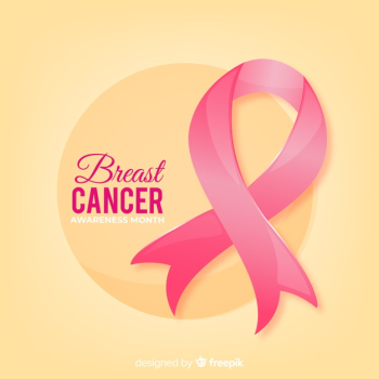 Ribbon breast cancer awareness realistic Free Vector Ribbon breast cancer awareness realistic Free Vector