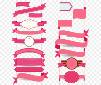 Ribbon Graphic design - Flat ribbon banner cartoon Ribbon Graphic design - Flat ribbon banner cartoon
