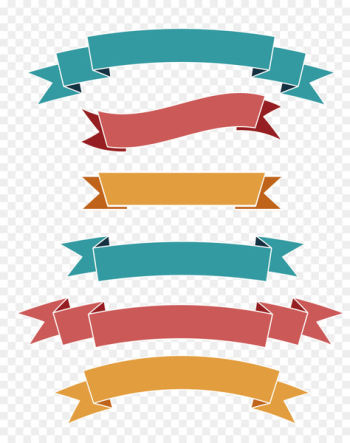 Ribbon Label Web banner - Simple flat ribbon Ribbon Label Web banner - Simple flat ribbon