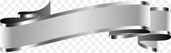 Ribbon Metal Banner Label - Silver atmosphere label Ribbon Metal Banner Label - Silver atmosphere label