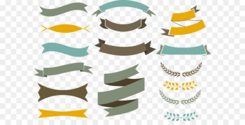 Ribbon Paper Euclidean vector - Vector ribbon label Ribbon Paper Euclidean vector - Vector ribbon label
