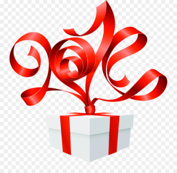 Ribbon Stock photography Illustration - Gift boxes flying ribbon 