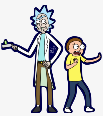Rick And Morty Clipart White Background - Rick And Morty ...