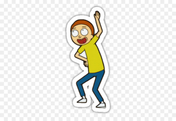 Rick Sanchez Morty Smith Image Dance Illustration - Rick Sanchez Morty Smith Image Dance Illustration -