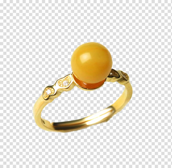 Ring Silver Jewellery Gemstone, 925 silver beeswax amber ring transparent background PNG clipart