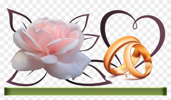 Ring Vecteur Flower Designer - Wedding Ring Heart Png Ring Vecteur Flower Designer - Wedding Ring Heart Png