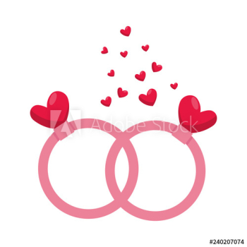 rings with hearts love rings with hearts love