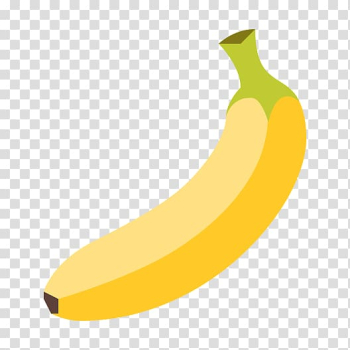 Ripe banana illustration, Banana Cartoon Fruit, banana transparent background PNG clipart