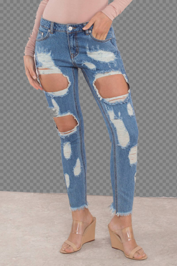 Ripped Jean PNG Picture Ripped Jean PNG Picture