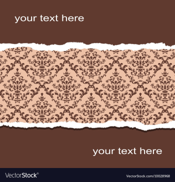 Ripped paper vector image Ripped paper vector image