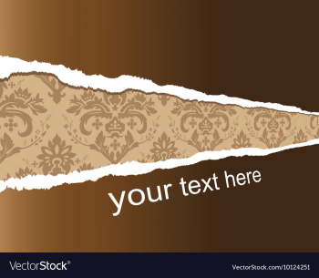 Ripped paper vector image Ripped paper vector image