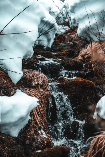 River Filled With Snow River Filled With Snow