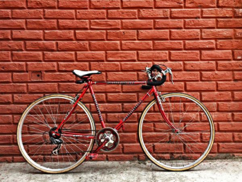 road bike against wall road bike against wall
