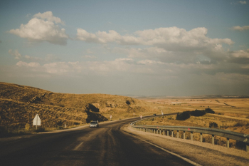 Road By The Desert Road By The Desert