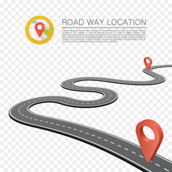 Road Royalty-free Illustration - Landmarks road vector 