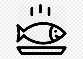 Roast Fish Icon - Food Roast Fish Icon - Food