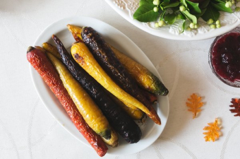 Roasted Rainbow Carrots Roasted Rainbow Carrots