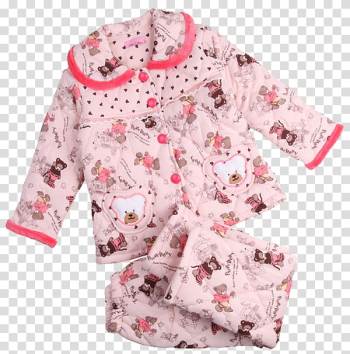 Robe Pajamas Child, Autumn and winter children's pajamas transparent background PNG clipart