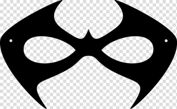 Robin Nightwing Template Batman Mask, masquerade transparent background PNG clipart Robin Nightwing Template Batman Mask, masquerade transparent background PNG clipart