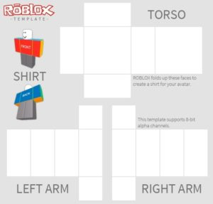 Roblox Transparent Shirt Template PNG |Download Here -