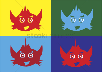 Robot character icons Robot character icons