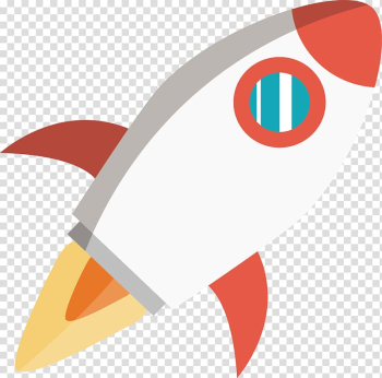 Rocket Cohete espacial , White rocket transparent background PNG clipart