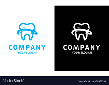 rocket dental logo template design rocket dental logo template design