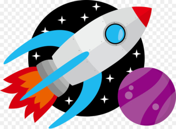 Rocket launch Spacecraft Astronaut - Vector fly space rocket Rocket launch Spacecraft Astronaut - Vector fly space rocket
