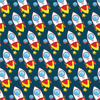Rocket pattern Rocket pattern
