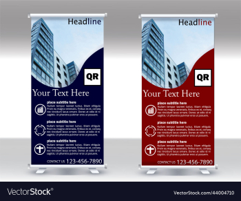 roll up banner design template roll up banner design template