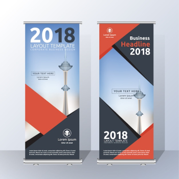 Roll up template design Roll up template design