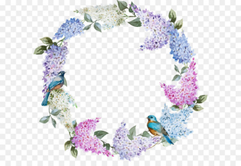 Romantic flower circle Romantic flower circle