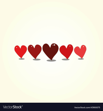 romantic seamless borders of hearts of different romantic seamless borders of hearts of different