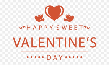 Romantic Valentines Symbol With Words Happy Sweet Valentine&#39;s - Happy Valentine Sweet Words