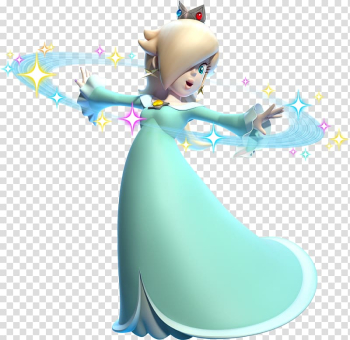 Rosalina Mario Bros. Princess Peach Luigi, princess transparent ...