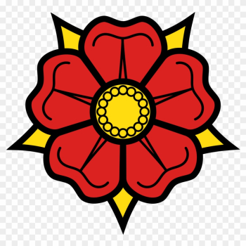 Rose Clip Art 21, - Heraldic Rose Rose Clip Art 21, - Heraldic Rose