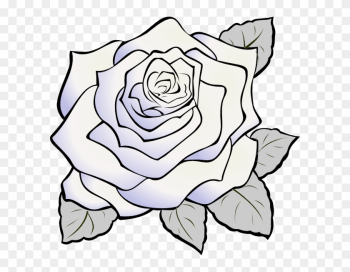 Rose Clip Art - White Rose Clip Art Rose Clip Art - White Rose Clip Art