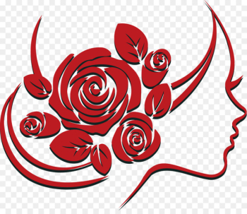 Rose Computer file - Vector rose woman Rose Computer file - Vector rose woman