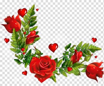 , Rose Corner transparent background PNG clipart