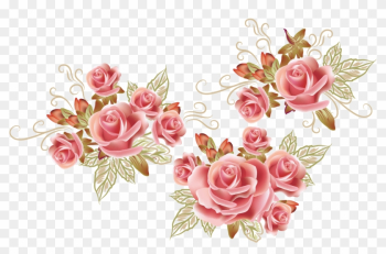 Rose Flower Drawing Pattern - Rose Flower Patten Background Rose Flower Drawing Pattern - Rose Flower Patten Background