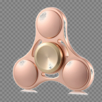 Rose Gold Fidget Spinner Transparent Rose Gold Fidget Spinner Transparent