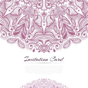 rose invitation rose invitation