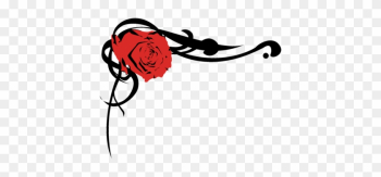 Rose Page Borders - Rose Border Rose Page Borders - Rose Border