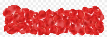 Rose Petals Clipart - Rose Petal Frame Png