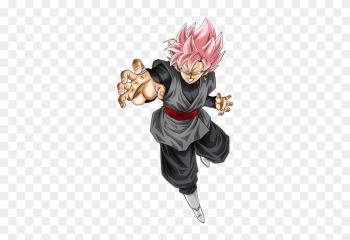 Rose Stained Super Saiyan Goku Black - Gohan Black Super Saiyan Rose