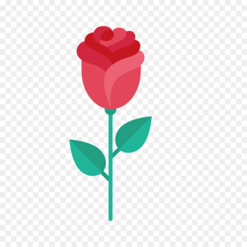Rose Valentines Day Clip art - Rose flat pattern Rose Valentines Day Clip art - Rose flat pattern