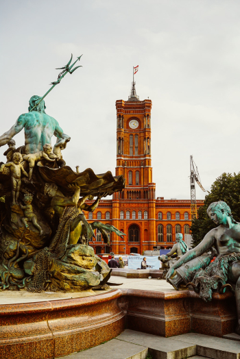 Rotes Rathaus Building in Berlin, Germany Rotes Rathaus Building in Berlin, Germany